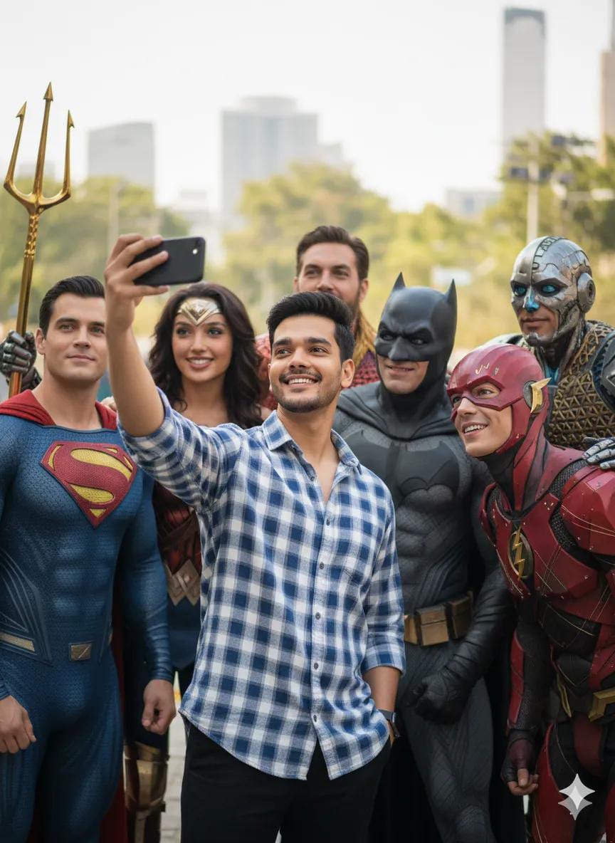 Selfie With DC Superheroes Urban Fan Event Photo Prompt